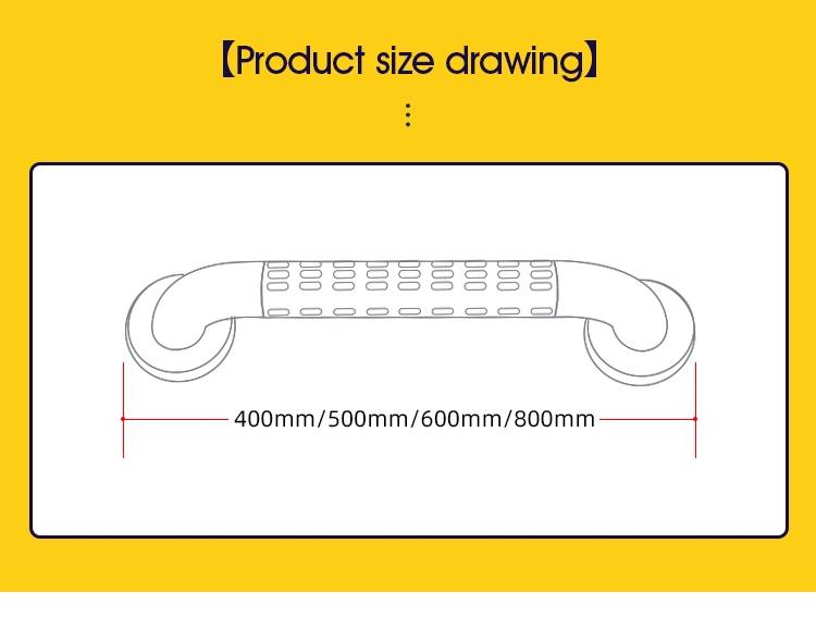 Barrier-Free Bathroom Grab Bar or Handrail