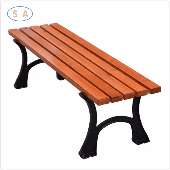 Pied de banc décoratif en métal en fonte/fonte ductile/fonte grise