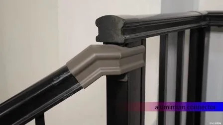 Conception de balustrade/main courante en aluminium pour balcon/terrasse