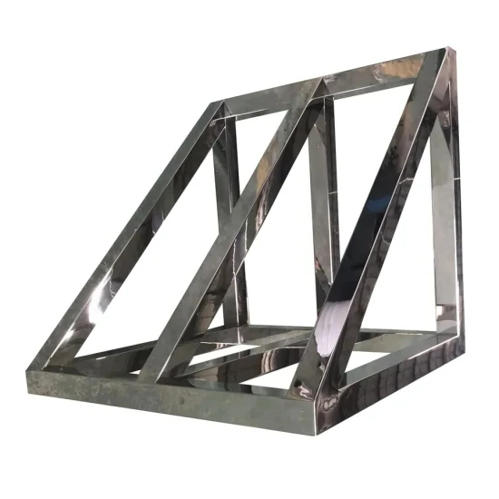 Support d'angle de pergola à bras en acier personnalisé pour poteaux en bois 6X6