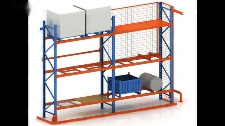 Système de rayonnage de stockage de rayonnages d'entrepôt de haute qualité